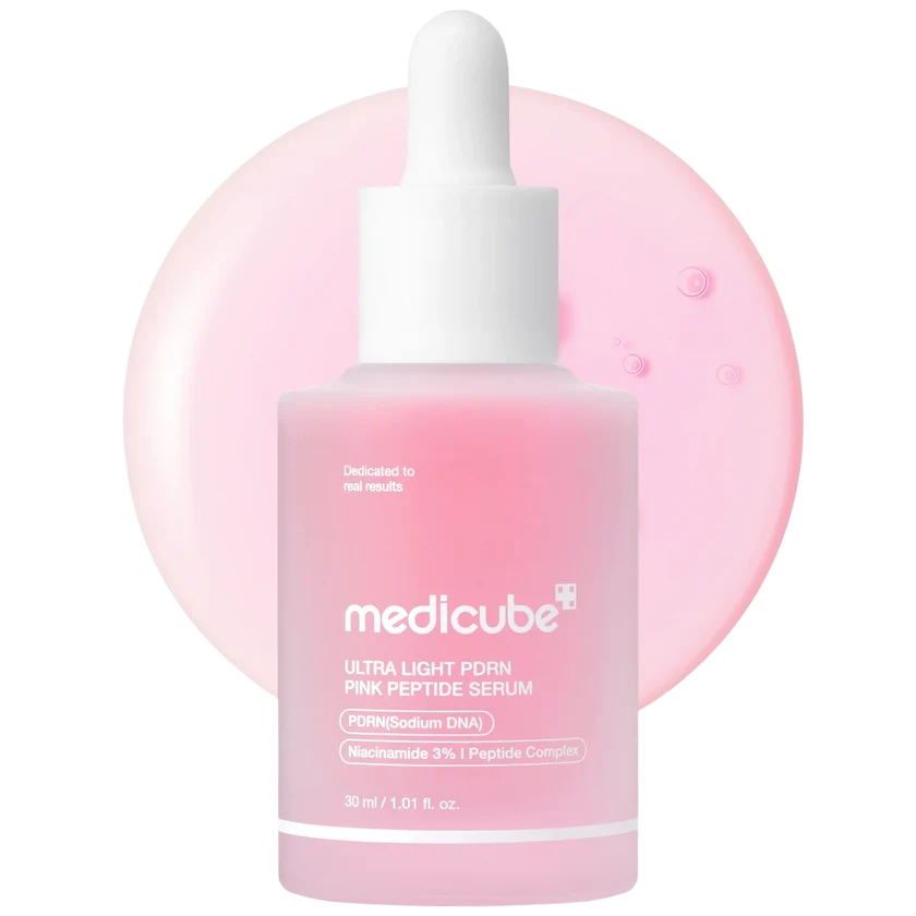 MEDICUBE - PDRN PINK PEPTIE SERUM ULTRA LIGHT 30ml