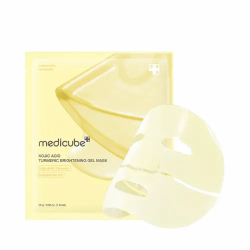 MEDICUBE - KOJIC ACID TURMERIC BRIGHTENING GEL MASK