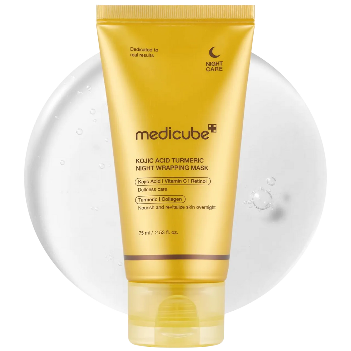 MEDICUBE - Kojic Acid Tumeric Night Wrapping Mask