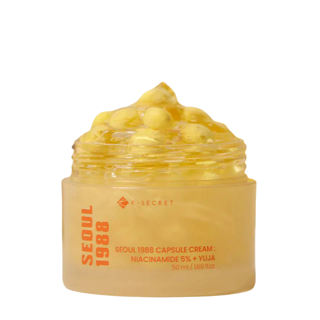K-SECRET - Capsule Cream : Niacinamide 5% + Yuja
